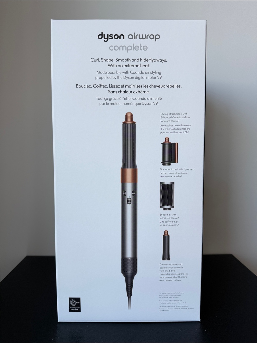 Dyson Airwrap Complete in Silver and Copper Accents